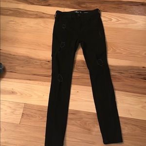 ripped holister jeans